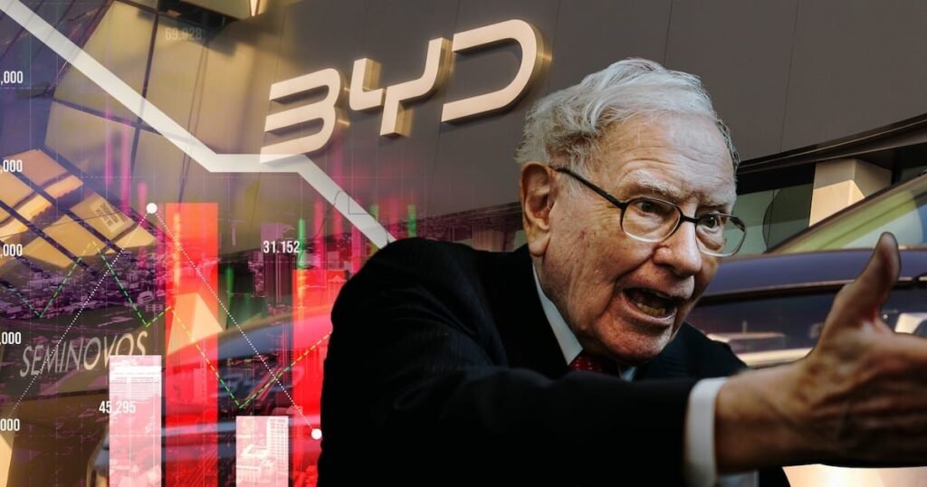 Warren Buffett ‘abandona’ a BYD y la compañía china cae 3% en la Bolsa de Hong Kong