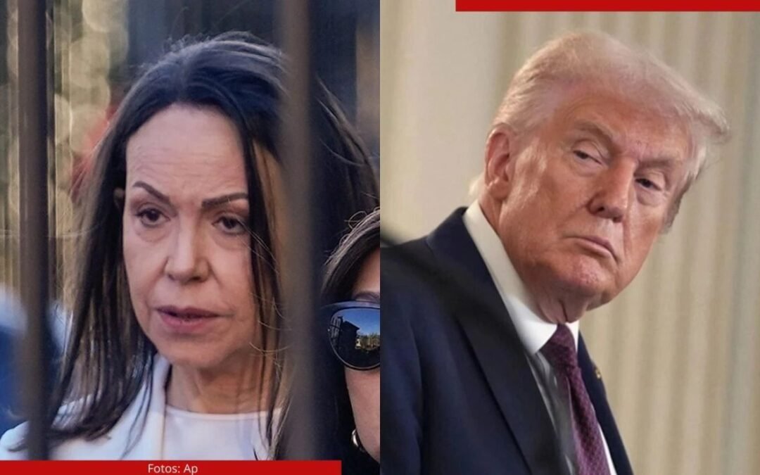 Donald Trump Recibe el Nobel de la Paz de Manos de María Corina Machado en Encuentro Exclusivo