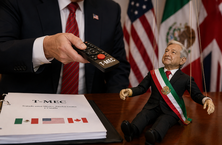 El T-MEC no era solo para vender aguacates: Descubren que el tratado comercial es en realidad el control remoto de Estados Unidos para disciplinar a la 4T
