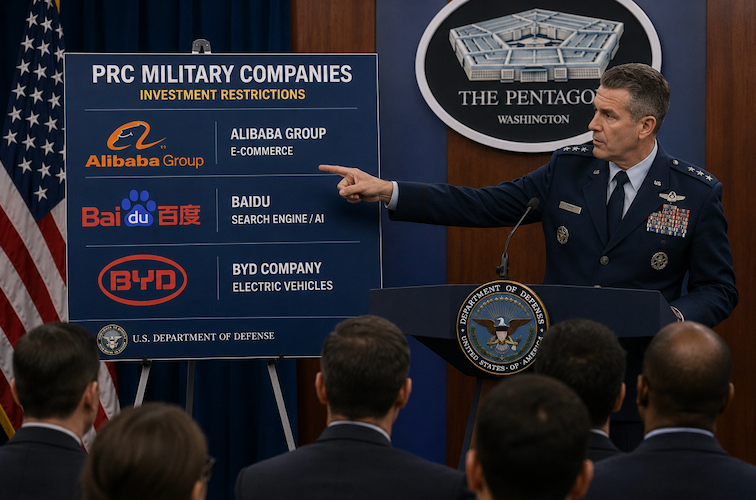 ¿Tu carrito de compras es un tanque? El Pentágono mete a Alibaba, Baidu y BYD en su lista negra militar